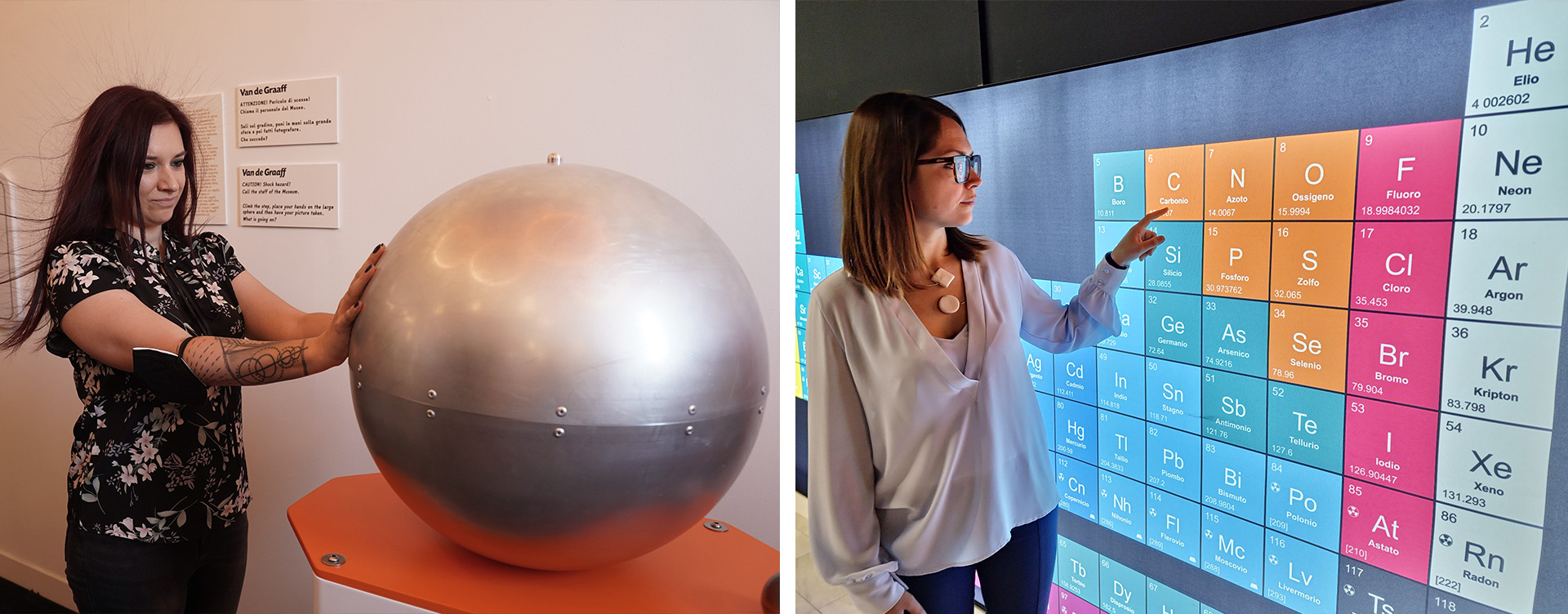 Gli allestimenti interattivi di Bat-Tech per il Mu-ch